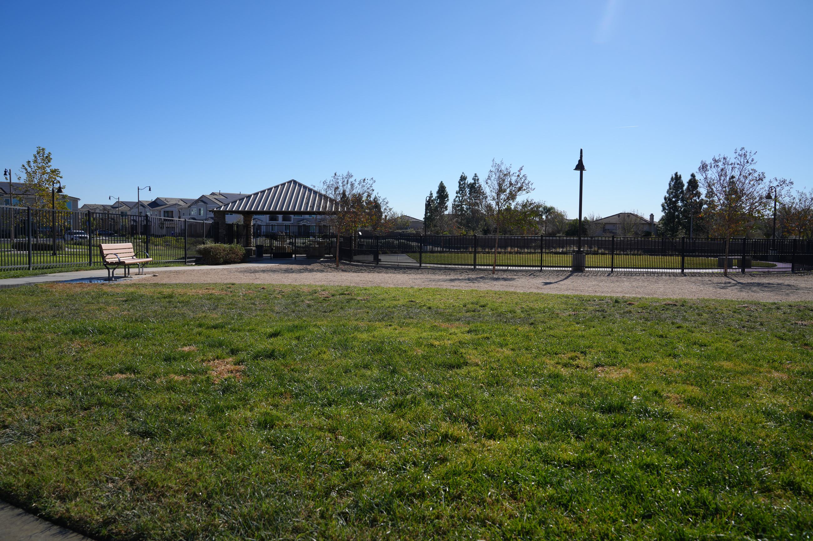Photo of open play space at Gabion Ranch Dog Park